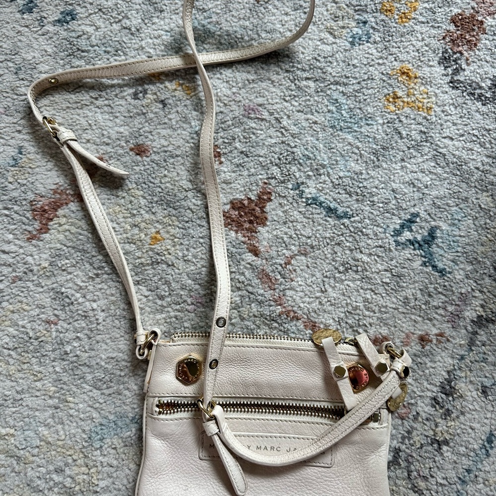 Marc Jacobs White Crossbody Bag